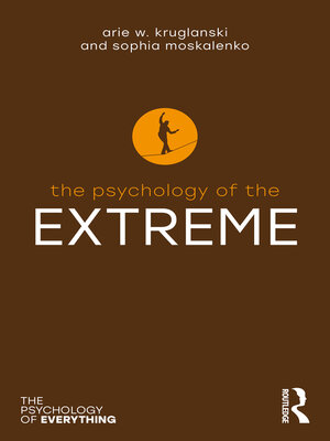 cover image of The Psychology of the Extreme